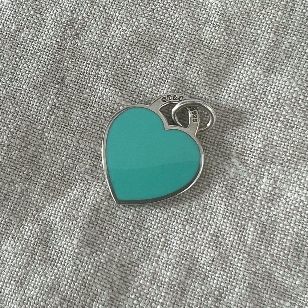 RTT Blue Enamel Heart